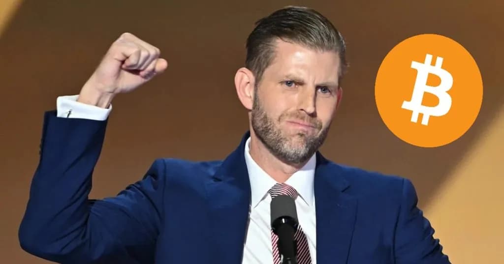 Donald Trump’ın Oğlu Eric Trump, Bitcoin Hakkında Konuştu! “Kısa Süreye Önceye Kadar BTC’ ...